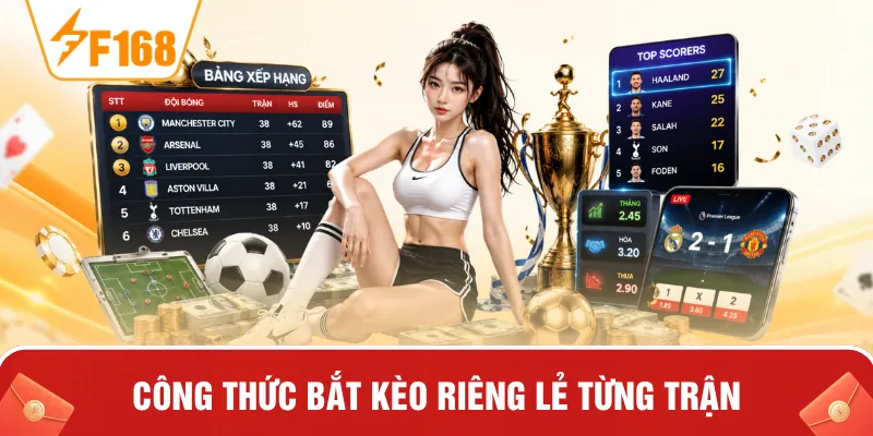 Công thức bắt kèo riêng lẻ từng trận Công thức bắt kèo riêng lẻ từng trận