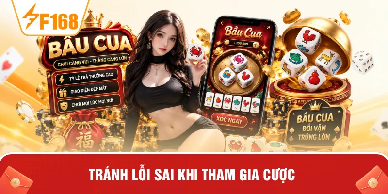 Tránh lỗi sai khi tham gia cược